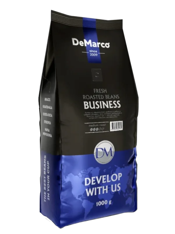 Кофе DeMarco Business зерновой 1000 г