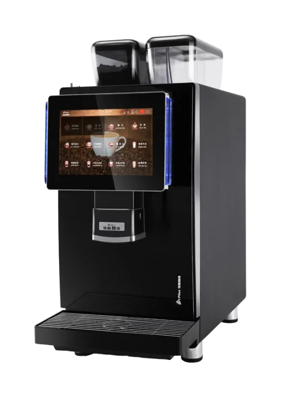 Pilot Q5 Pro — это стильная и функциональная кофемашина с сенсорным управлением