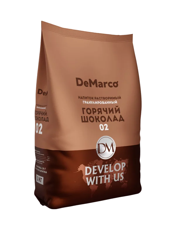 Горячий шоколад 02 (гранулы)De Marko 1000 г